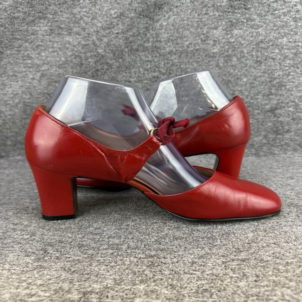 ✅Women’s 8B/2A VTG 60s/70's Fashion Craft D’Orsay Heel Pumps ✅Collectors Display - Picture 11 of 13
